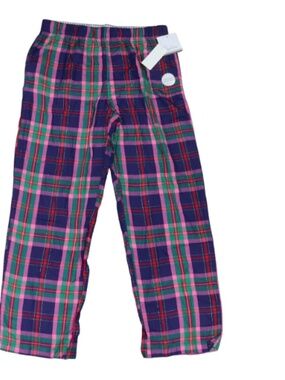 Roudelain Plaid Checkered Sparkle Accent Women's Pajama Pants